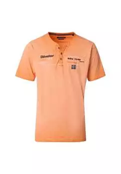 Простая футболка Casamoda, оранжевый