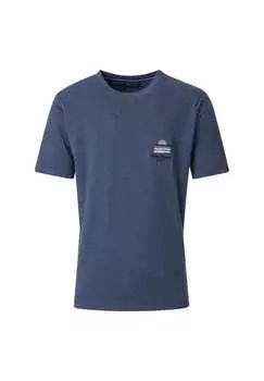 Простая футболка Casamoda, синий