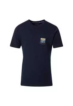 Простая футболка Casamoda, синий