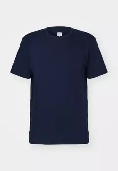 Простая футболка CLASSIC FLAME TEE rag & bone, темно-синий