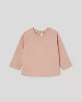Простая футболка для девочки Baby El Corte Ingls, светло-розовый