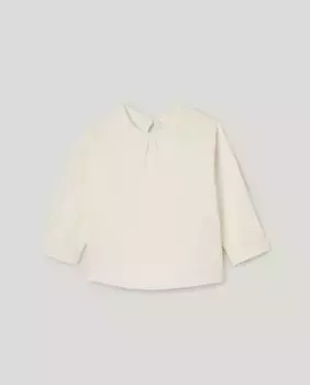 Простая футболка для девочки Baby El Corte Ingls, цвет Blanco roto