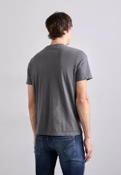 Простая футболка Dondup, темно-серый