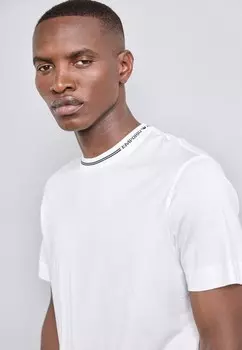 Простая футболка Emporio Armani, белый