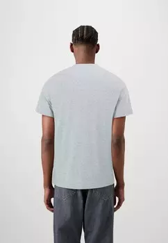 Простая футболка Lacoste, светло-серый