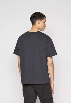 Простая футболка LOGO ORIGINAL GAP, темно-синий