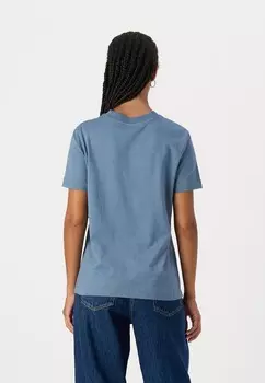 Простая футболка REGULAR TEE Calvin Klein, голубовато-серый