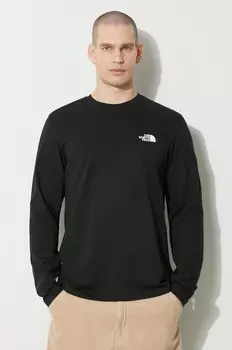Простая футболка с длинными рукавами ML/S The North Face, черный