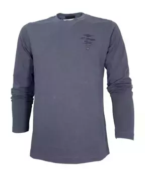 Простая футболка с круглым вырезом Aeronautica Militare, синий