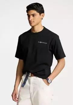 Простая футболка SHORT SLEEVED Ralph Lauren, черный