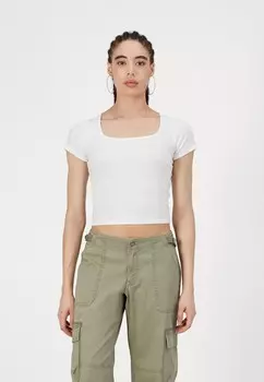 Простая футболка SQUARE Hollister Co., белый