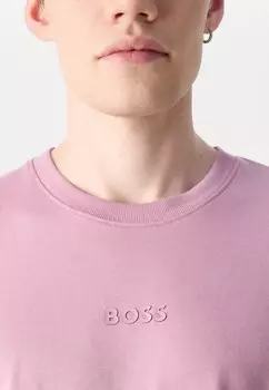 Простая футболка TEE BOSS, фиолетовый
