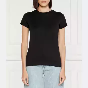 Простая футболка узкого кроя Hugo, черный