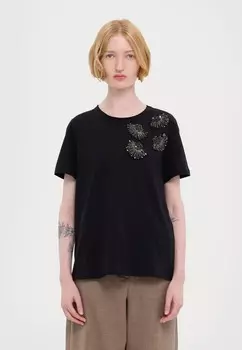 Простая футболка VOGHERA MAX&Co., черный