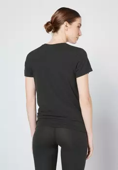 Простая футболка YPAWOOD American Vintage, пестрый черный