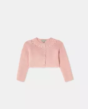 Простая короткая детская куртка Coconut El Corte Ingls, розовый