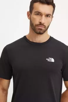 Простая купольная тройник MS/S The North Face, черный