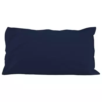 Простая наволочка из хлопкового перкаля - Arianna Fazzini, цвет Blu