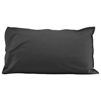 Простая наволочка из хлопкового перкаля - Arianna Fazzini, свинец