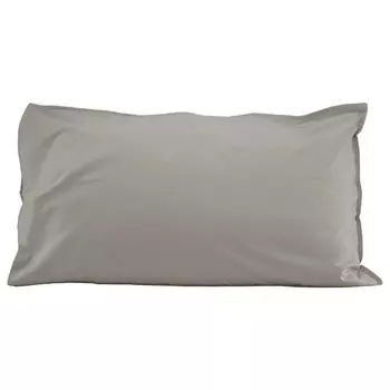 Простая наволочка из хлопкового перкаля - Arianna Fazzini, цвет Sasso