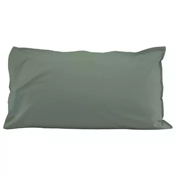 Простая наволочка из хлопкового перкаля - Arianna Fazzini, цвет Verde