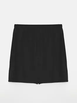 Простая нижняя юбка с эластичной резинкой на талии LCW DREAM, новый черный