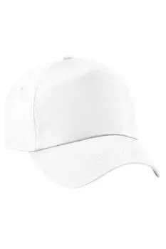 Простая оригинальная бейсболка с 5 панелями (2 шт. в упаковке) Beechfield, белый