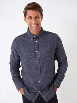 Простая рубашка из яшмы Sergo Crew Clothing, угольно-серый