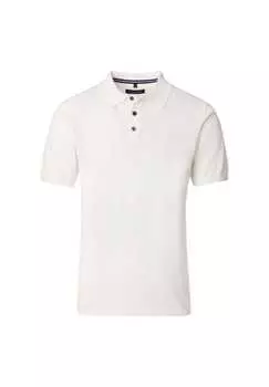 Простая рубашка поло Casamoda, белый