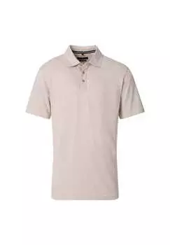 Простая рубашка поло Casamoda, бежевый