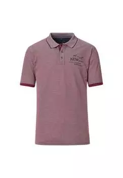 Простая рубашка поло Casamoda, красный