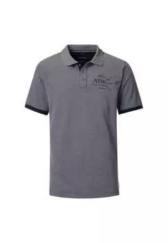 Простая рубашка поло Casamoda, синий