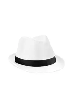 Простая шляпа Beechfield, белый