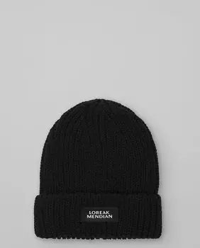 Простая шляпа-унисекс черного цвета Loreak Mendian, черный