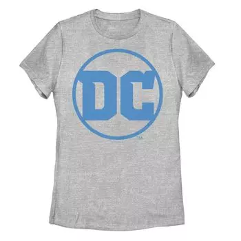 Простая синяя футболка с логотипом DC Comics для юниоров Licensed Character
