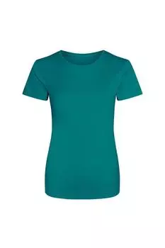 Простая спортивная футболка Just Cool AWDis, зеленый