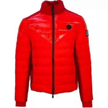 Простая стеганая куртка Plein Sport, красный