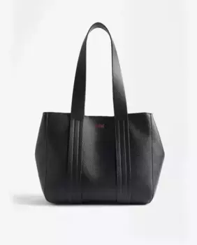 Простая сумка через плечо в стиле шоппер с магнитной застежкой Parfois, черный