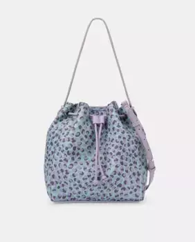 Простая сумка-хобо Jo & Mr. Joe, сиреневый