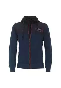 Простая толстовка куртка Casamoda, синий