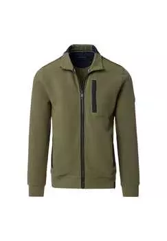 Простая толстовка куртка Casamoda, зеленый