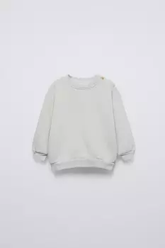 Простая толстовка ZARA, цвет ice
