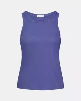 Простая женская футболка без рукавов Easy Wear, синий