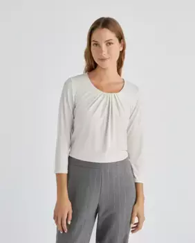 Простая женская футболка Zermatt, бежевый