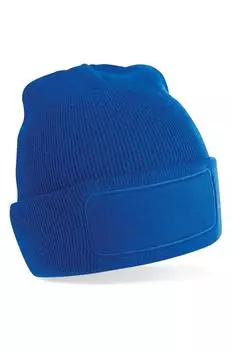 Простая зимняя шапка/головной убор (идеально подходит для печати) Beechfield, синий