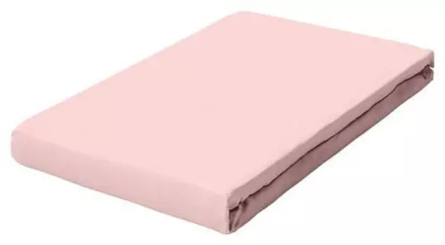Простень boxspring pure jersey Schlafgut, светло-розовый
