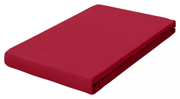 Простень boxspring pure jersey Schlafgut, темно-красный