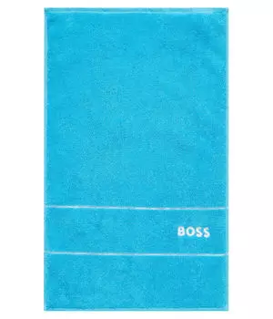 Простое гостевое полотенце Boss, синий