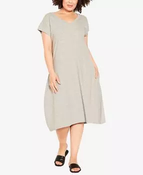 Простое платье lilly больших размеров Avenue, мульти