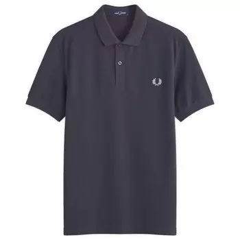 Простое поло Fred Perry, серый